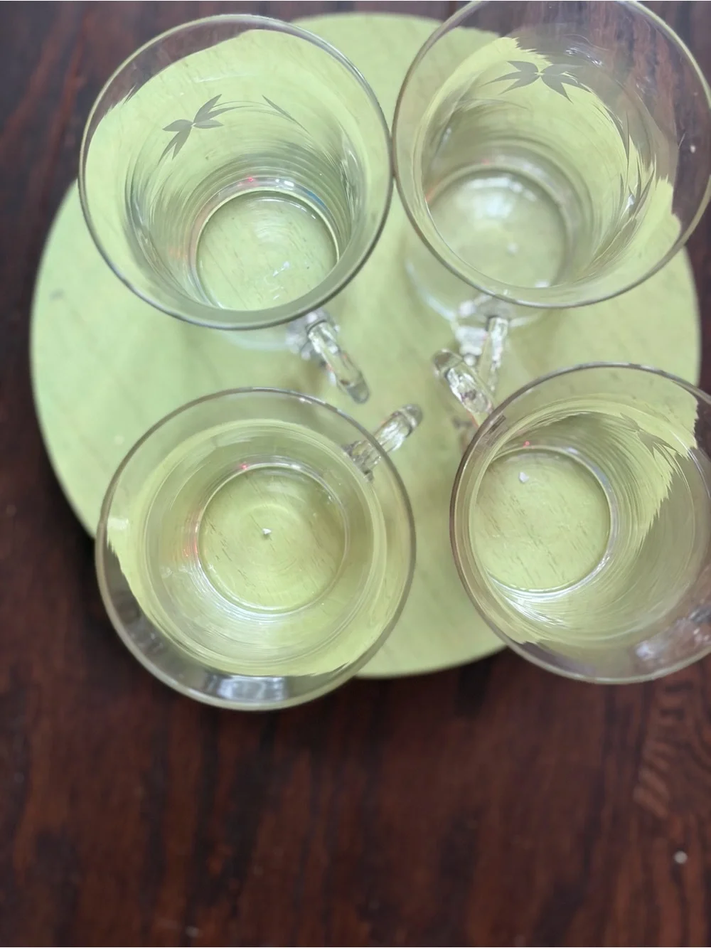 Vintage Princess House “Heritage” glasses Set of 4
